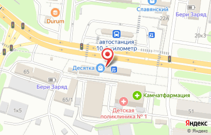 Салон связи Связной в Петропавловске-Камчатском на карте