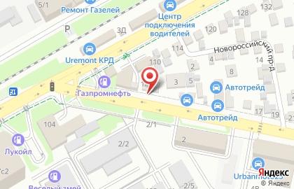 Автосервис на улице Селезнева на карте