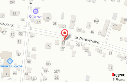 Салон Здоровый сон на улице Петровского на карте