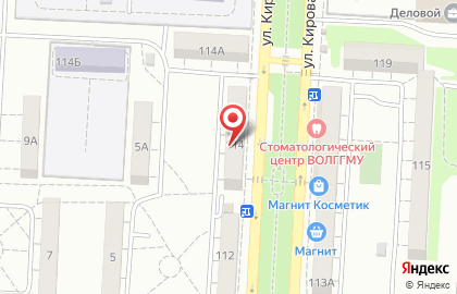 Прелесть в Кировском районе на карте