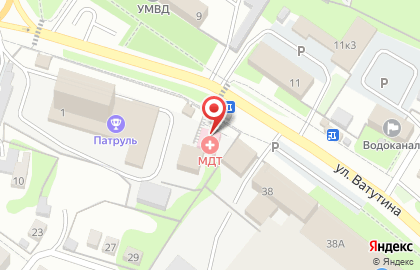 Медицинский центр МДТ на карте
