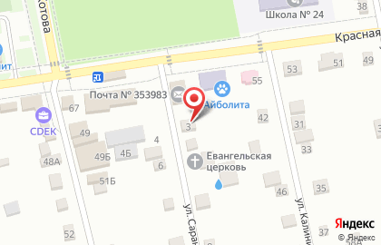 Коттеджный поселок "Ключи" на карте