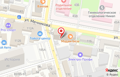 ООО "РосИнтеграция" на улице Мечникова на карте