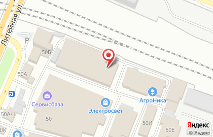 Продуктовый магазин в Брянске на карте