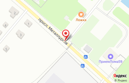 EKG на проспекте Металлургов на карте