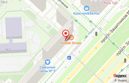 Логопедический кабинет Буду говорить на проспекте Защитников Москвы на карте