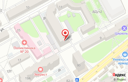 Компания по аренде музыкального оборудования Рекорд на карте