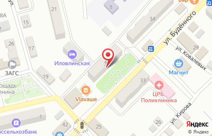 Магазин автозапчастей Emex.ru на улице Будённого на карте