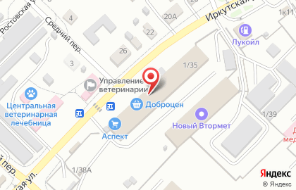 Магазин дверей и окон Dvernoy на Иркутской улице на карте