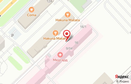 ИНЭКА на улице Мира на карте