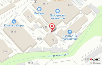 Магазин Галерея ковров на Холмистой улице на карте