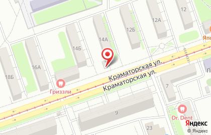 Салон Цветочный рай на Краматорской улице на карте