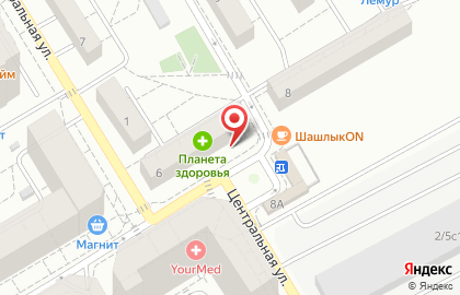 Аптека Планета здоровья на улице Игоря Жаринова на карте