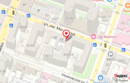 Малина в Ленинском районе на карте