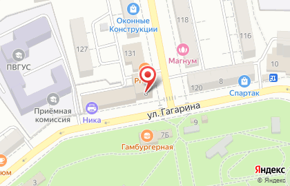 Туристическое агентство Тольятти-Тур в Центральном районе на карте