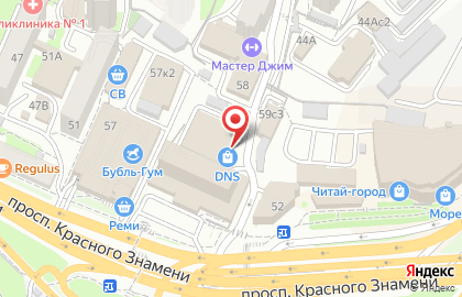 Сервисный центр Аксиома на проспекте Красного Знамени на карте