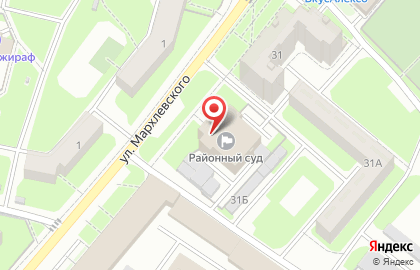 Фрунзенский районный суд г. Иваново на карте