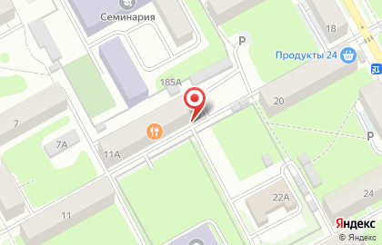 Гостиница Амалия на улице Космонавта Леонова на карте