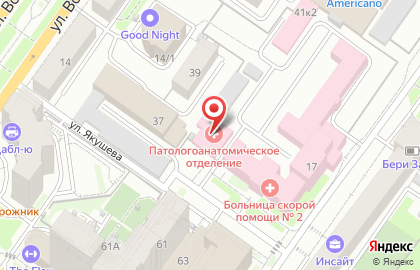 Похоронный дом ИМИ в Октябрьском районе на карте