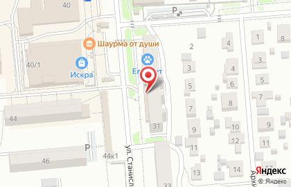 Спарта-Ломбард на улице Станиславского на карте