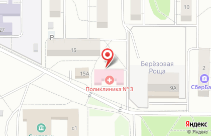 Поликлиника, Клиническая больница №6 на карте