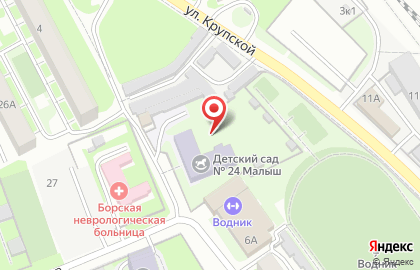 Детский сад №24, Малыш на карте