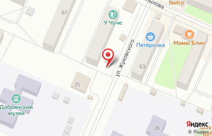 Киоск по продаже рыбы на улице Копылова на карте