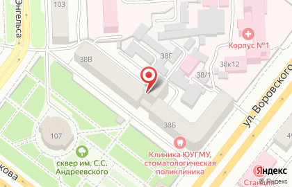 ЮУГМУ Профилакторий на карте