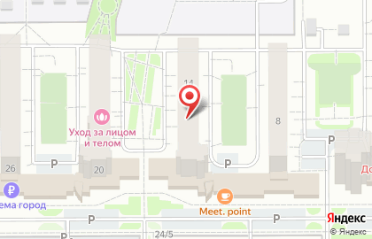 Гостиница Стрелец на улице Академика Королёва на карте