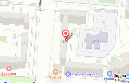Арт-окно в Кировском районе на карте