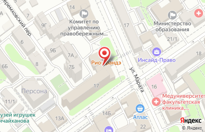 Торгово-сервисная компания АБТ на Российской улице на карте