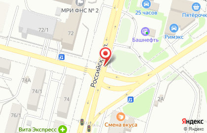 Пальмира на Российской улице на карте