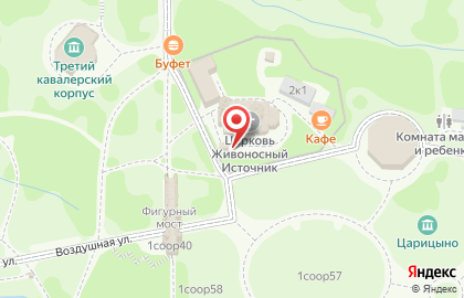 Церковная лавка в Москве на карте
