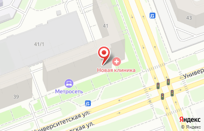 Туристическое агентство СолнцеТур на Университетской улице на карте
