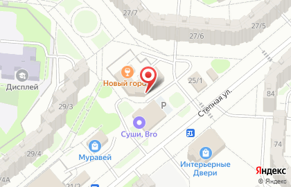 Магазин тканей Bazaar-tex.ru на карте