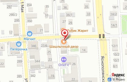 Служба доставки Шашлычок на Уссурийской улице на карте