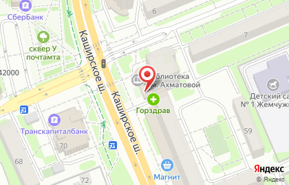 Г. Домодедова Центральная Районная Библиотека им. А.а. Ахматовой на карте