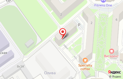 Лесной городок, ОАО Трест Мособлстрой №6 на карте