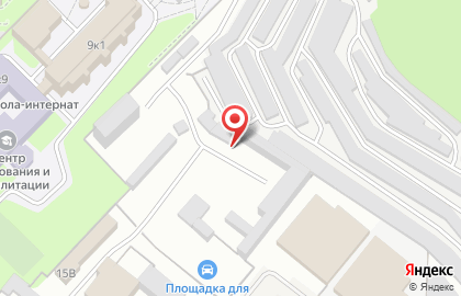 Автостоянка в Липецке на карте