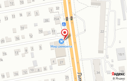 Строительный магазин Мир ремонта в Кировском районе на карте