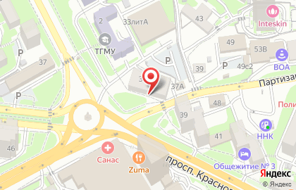 Дом обоев на Партизанском проспекте на карте