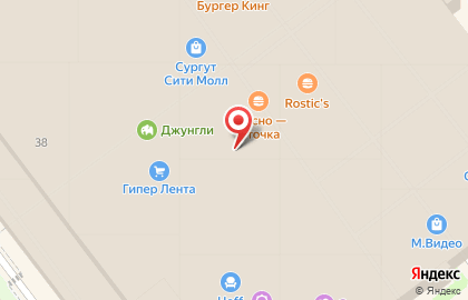 Банкомат СберБанк в Сургуте на карте