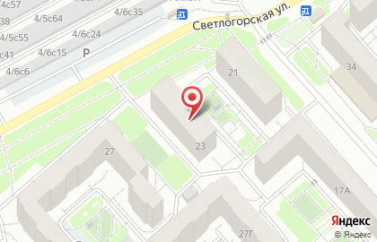 Компания АСМ на Светлогорской улице на карте