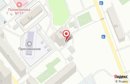 Парикмахерская в Новосибирске на карте