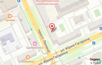 Компания на проспекте Ленина на карте