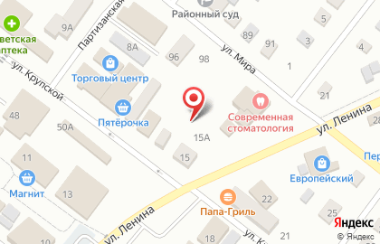 Магазин Айсберг на улице Ленина на карте