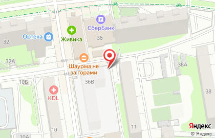 Киоск по продаже безалкогольных напитков в Дзержинском районе на карте