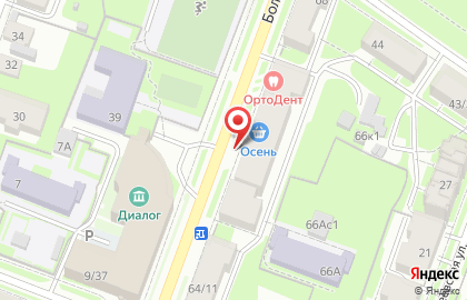 Аптека ЛенОблФарм на Большой Московской улице на карте