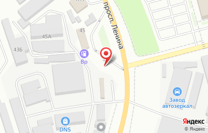 АГЗС на проспекте Ленина на карте