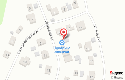 Гостиница для животных Городские хвостики на карте